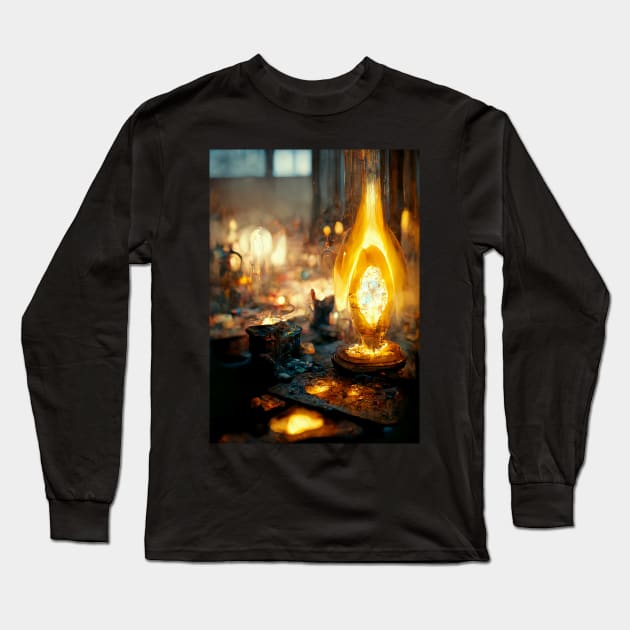 candle light V Long Sleeve T-Shirt by DarksmithMiniatures